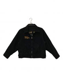THRIFTY LOOK（スリフティールック）の古着「コーデュロイジャケット」｜ブラック