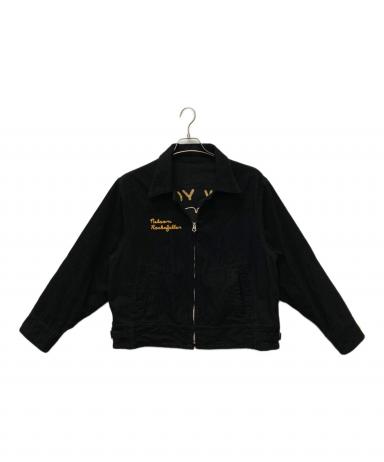 THRIFTY LOOK スリフティールック ブルゾン M 黒 【古着】【中古】【送料無料】 中古・古着通販】THRIFTY LOOK (スリフティールック) コーデュロイ