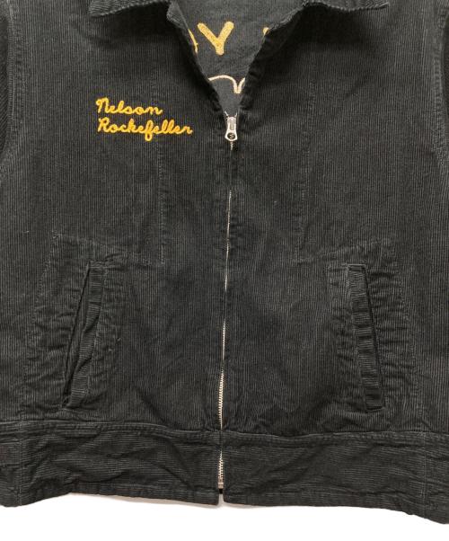 THRIFTY LOOK（スリフティールック）THRIFTY LOOK (スリフティールック) コーデュロイジャケット ブラック サイズ:Mの古着・服飾アイテム