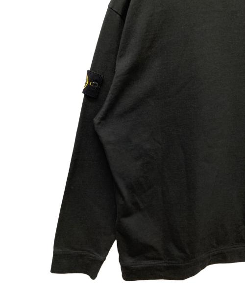 STONE ISLAND（ストーンアイランド）STONE ISLAND (ストーンアイランド) ガーメントタイダイスウェットロンT ブラック サイズ:XLの古着・服飾アイテム