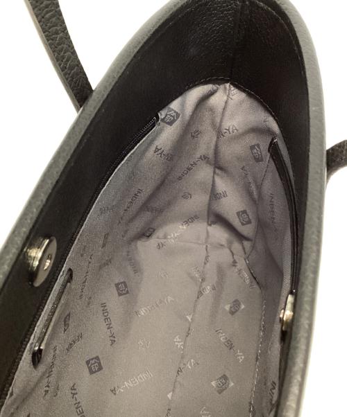 印傳屋（インデンヤ）印傳屋 (インデンヤ) トートバッグ ブラックの古着・服飾アイテム