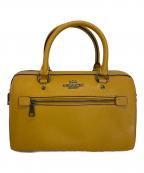 COACHコーチ）の古着「2WAYバッグ」｜イエロー