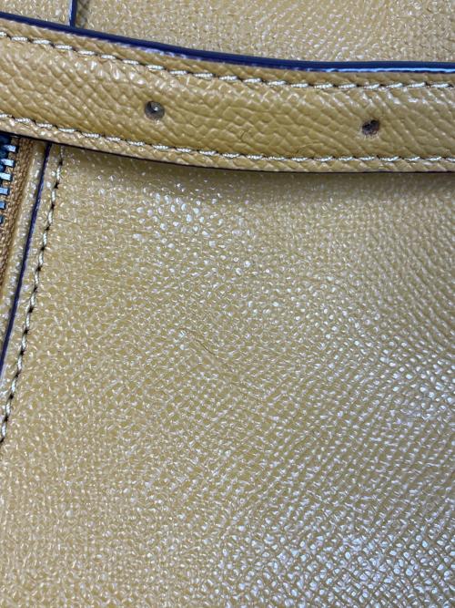 COACH（コーチ）COACH (コーチ) 2WAYバッグ イエローの古着・服飾アイテム