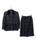 Burberry'sバーバリーズ）の古着「セットアップスーツ」｜ネイビー