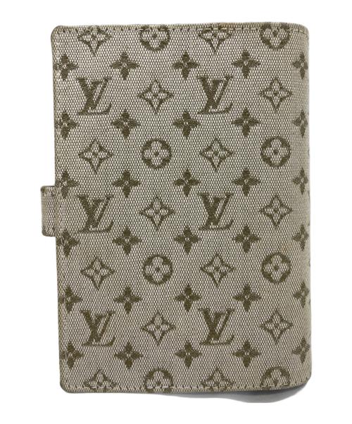 LOUIS VUITTON（ルイ ヴィトン）LOUIS VUITTON (ルイ ヴィトン) 手帳カバー カーキの古着・服飾アイテム