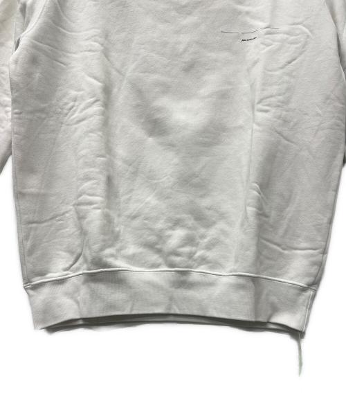 OFFWHITE（オフホワイト）OFFWHITE (オフホワイト) クルーネックスウェット ホワイト サイズ:Sの古着・服飾アイテム