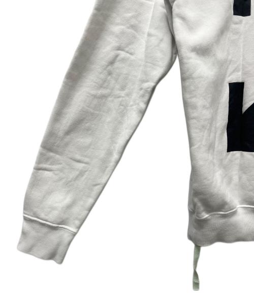 OFFWHITE（オフホワイト）OFFWHITE (オフホワイト) クルーネックスウェット ホワイト サイズ:Sの古着・服飾アイテム
