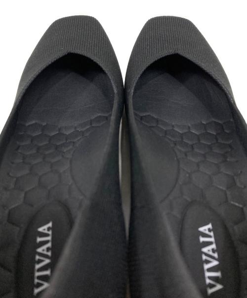 VIVAIA（ビバイア）VIVAIA (ビバイア) ヒールパンプス ブラック サイズ:39.5の古着・服飾アイテム