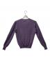 GUCCI (グッチ) Vネックニット パープル サイズ:S：7000円
