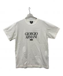 KITH×GIORGIO ARMANI（キス×ジョルジョアルマーニ）の古着「半袖カットソー」｜ホワイト