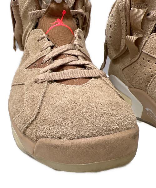 NIKE（ナイキ）NIKE (ナイキ) Travis Scott (トラヴィス・スコット) ハイカットスニーカー ブラウン サイズ:27.5の古着・服飾アイテム