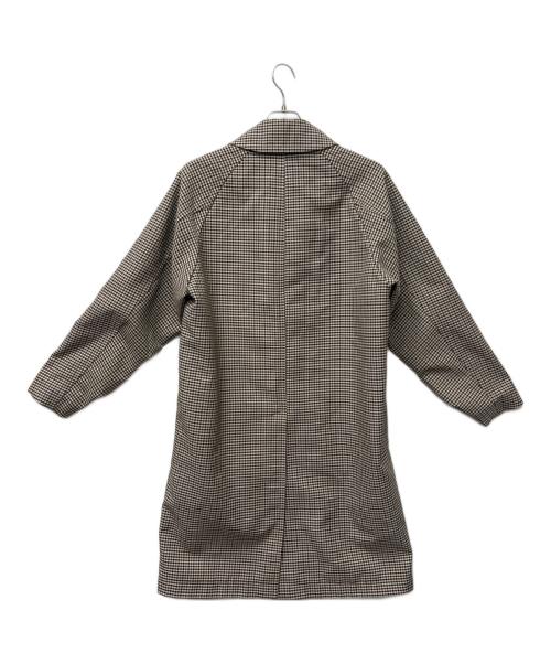 BEAUTY&YOUTH UNITED ARROWS（ビューティーアンドユースユナイテッドアローズ）BEAUTY&YOUTH UNITED ARROWS (ビューティーアンドユースユナイテッドアローズ) ステンカラーコート ブラウン×ネイビー サイズ:Sの古着・服飾アイテム