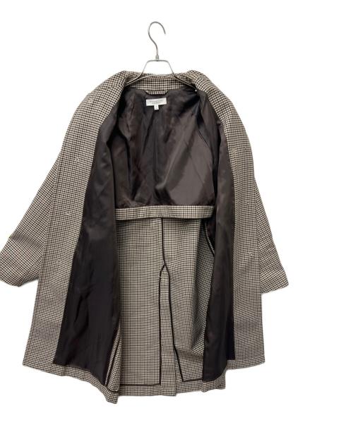 BEAUTY&YOUTH UNITED ARROWS（ビューティーアンドユースユナイテッドアローズ）BEAUTY&YOUTH UNITED ARROWS (ビューティーアンドユースユナイテッドアローズ) ステンカラーコート ブラウン×ネイビー サイズ:Sの古着・服飾アイテム