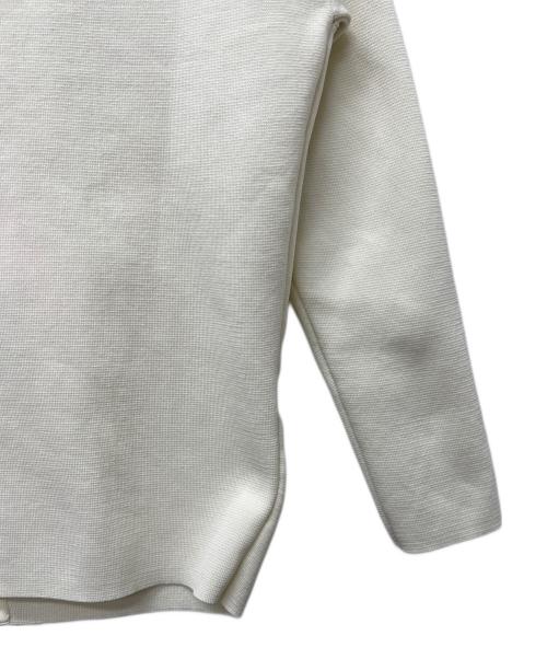 SOEJU（ソージュ）SOEJU (ソージュ) ミラノリブジップパーカー ホワイト サイズ:Sの古着・服飾アイテム