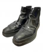 PRADAプラダ）の古着「サイドゴアブーツ」｜ブラック