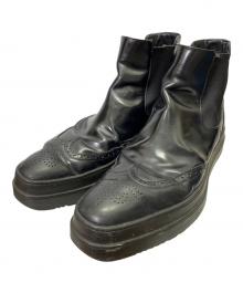 PRADA（プラダ）の古着「サイドゴアブーツ」｜ブラック