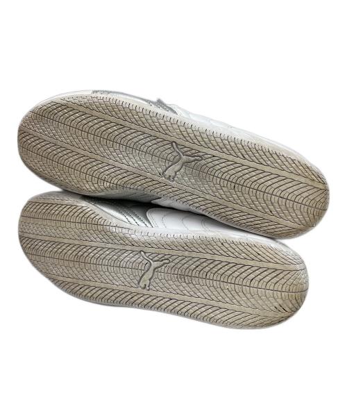 PUMA（プーマ）PUMA (プーマ) スニーカー ホワイト×シルバー サイズ:26の古着・服飾アイテム