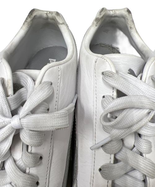 PUMA（プーマ）PUMA (プーマ) スニーカー ホワイト×シルバー サイズ:26の古着・服飾アイテム