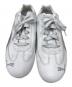 PUMA (プーマ) スニーカー ホワイト×シルバー サイズ:26：8000円