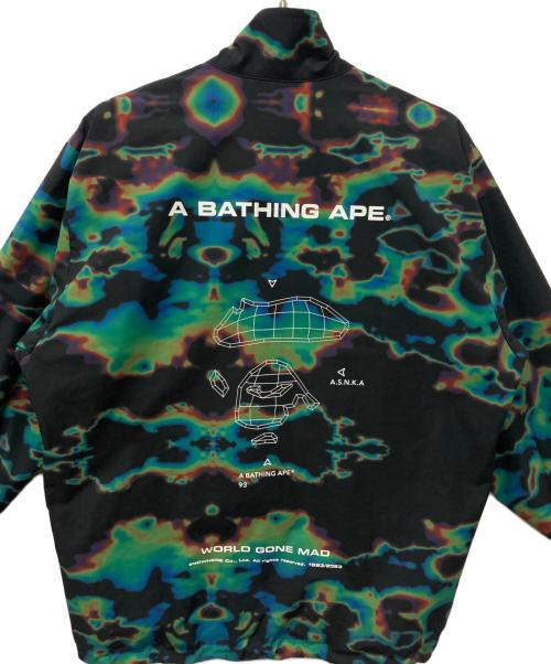 A BATHING APE（ア ベイシング エイプ）A BATHING APE (ア ベイシング エイプ) ナイロンジャケット ブラック サイズ:Sの古着・服飾アイテム