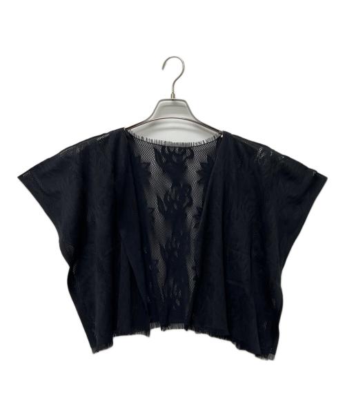 PLEATS PLEASE（プリーツプリーズ）PLEATS PLEASE (プリーツプリーズ) カーディガン ブラック サイズ:3の古着・服飾アイテム