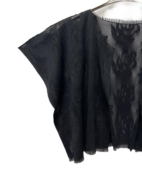 PLEATS PLEASE（プリーツプリーズ）PLEATS PLEASE (プリーツプリーズ) カーディガン ブラック サイズ:3の古着・服飾アイテム