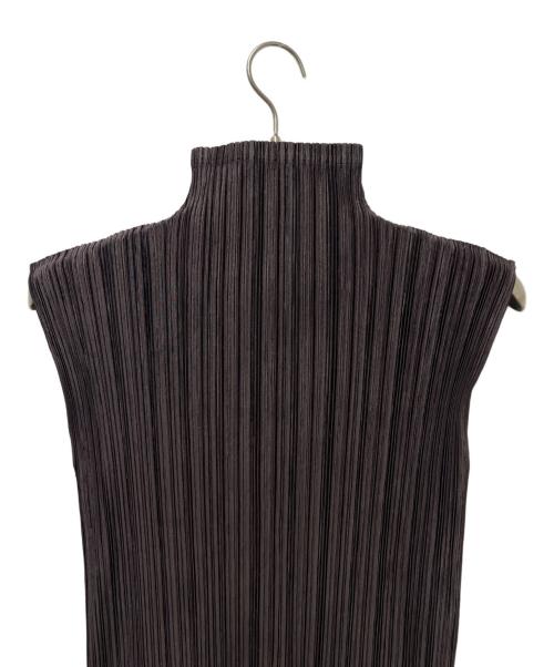 ISSEY MIYAKE（イッセイミヤケ）ISSEY MIYAKE (イッセイミヤケ) ブラウス ブラウン サイズ:Mの古着・服飾アイテム