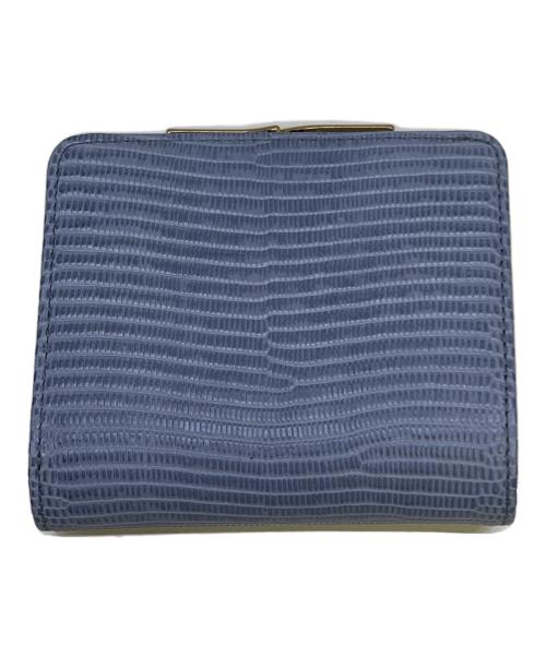 TOPKAPI（トプカピ）TOPKAPI (トプカピ) コンパクトウォレット ブルーの古着・服飾アイテム