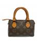 LOUIS VUITTON (ルイ ヴィトン) ハンドバッグ ブラウン サイズ:ミニ：80000円