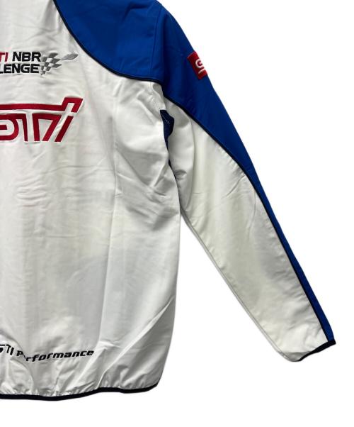 SUBARU（スバル）SUBARU (スバル) STI team ジャケット ブルー×ホワイト サイズ:M 未使用品の古着・服飾アイテム