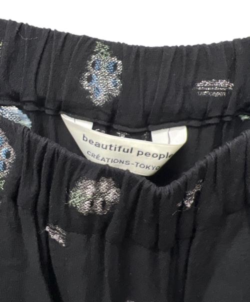 beautiful people（ビューティフルピープル）beautiful people (ビューティフルピープル) パンツ ブラック サイズ:36の古着・服飾アイテム