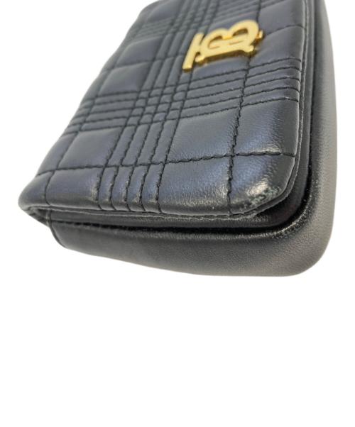 BURBERRY（バーバリー）BURBERRY (バーバリー) チェーンショルダーバッグ ブラックの古着・服飾アイテム