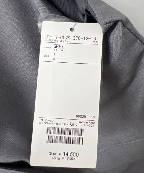 RAY BEAMS（レイ ビームス）RAY BEAMS (レイ ビームス) スーツディテールサロペット グレー サイズ:1 未使用品の古着・服飾アイテム