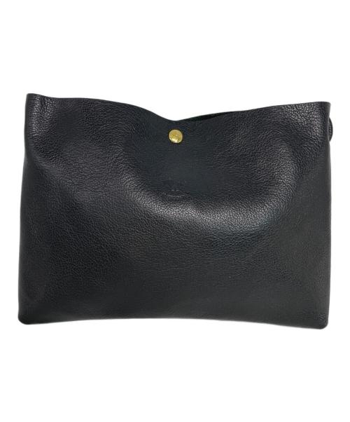 IL BISONTE（イル ビゾンテ）IL BISONTE (イル ビゾンテ) サコッシュ ブラックの古着・服飾アイテム