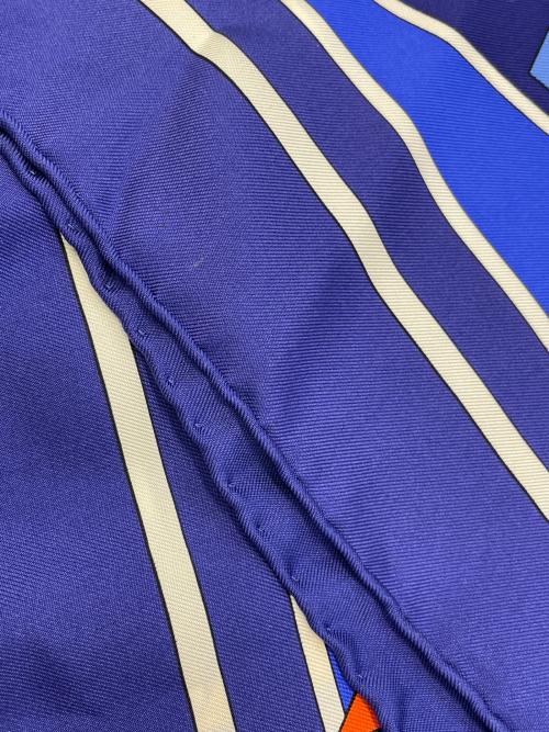 HERMES（エルメス）HERMES (エルメス) シルクスカーフ ブルーの古着・服飾アイテム