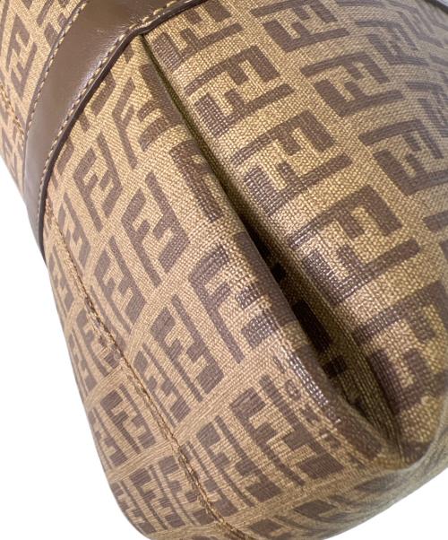 FENDI（フェンディ）FENDI (フェンディ) PVCトートバッグ ブラウンの古着・服飾アイテム