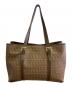 FENDI (フェンディ) PVCトートバッグ ブラウン：45000円
