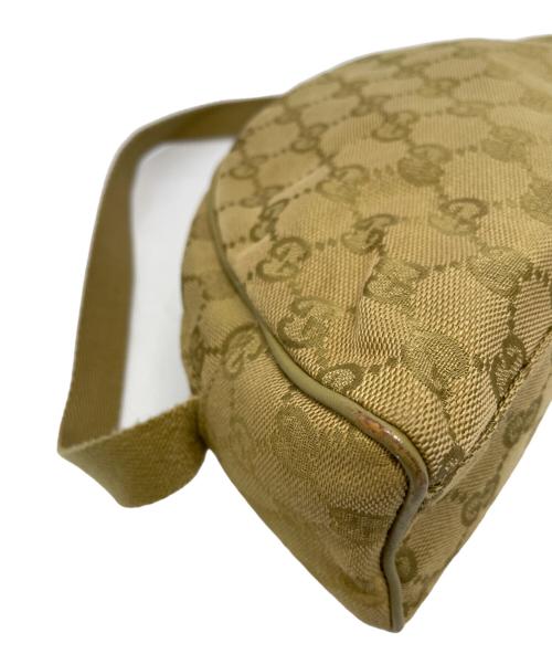 GUCCI（グッチ）GUCCI (グッチ) ミニショルダーバッグ ベージュの古着・服飾アイテム