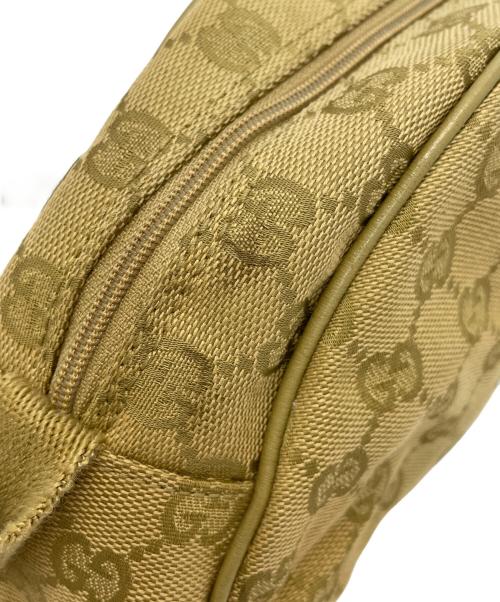 GUCCI（グッチ）GUCCI (グッチ) ミニショルダーバッグ ベージュの古着・服飾アイテム