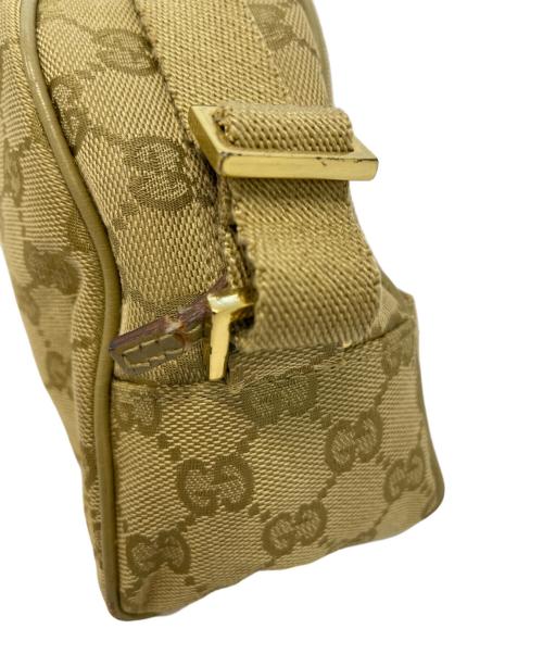 GUCCI（グッチ）GUCCI (グッチ) ミニショルダーバッグ ベージュの古着・服飾アイテム
