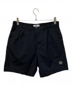 STONE ISLANDストーンアイランド）の古着「ハーフパンツ」｜ブラック