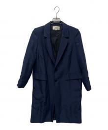 LOKITHO（ロキト）の古着「ロングコート」｜ネイビー