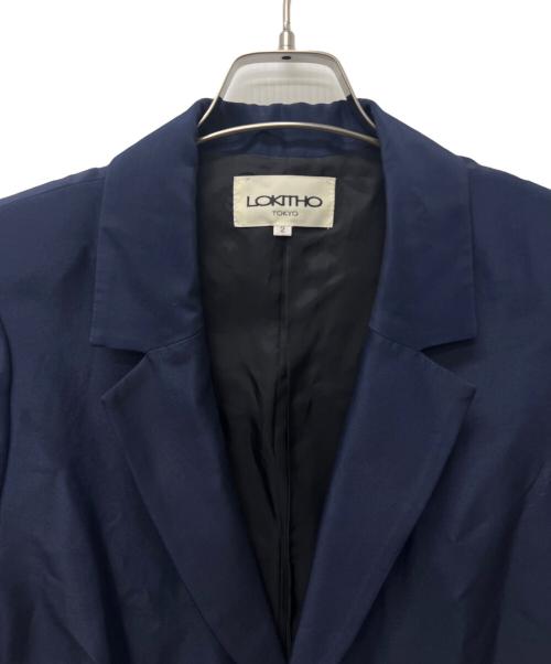 LOKITHO（ロキト）LOKITHO (ロキト) ロングコート ネイビー サイズ:2の古着・服飾アイテム