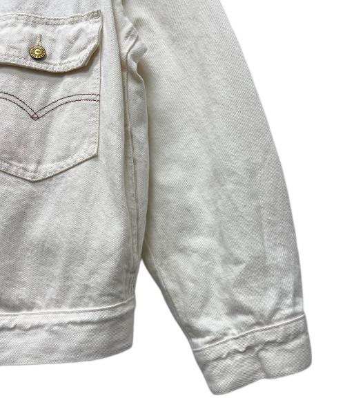 LEVI'S（リーバイス）LEVI'S (リーバイス) end. (エンド) TYPE II トラッカージャケット ホワイト サイズ:Lの古着・服飾アイテム