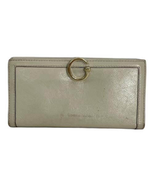 GUCCI（グッチ）GUCCI (グッチ) 長財布 アイボリー サイズ:-の古着・服飾アイテム