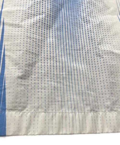 PRADA（プラダ）PRADA (プラダ) コットンシャツ ブルー×ホワイト サイズ:Lの古着・服飾アイテム