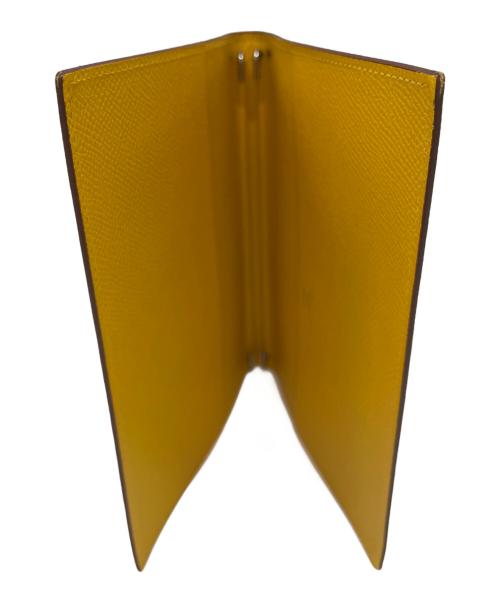 HERMES（エルメス）HERMES (エルメス) 手帳カバー イエローの古着・服飾アイテム