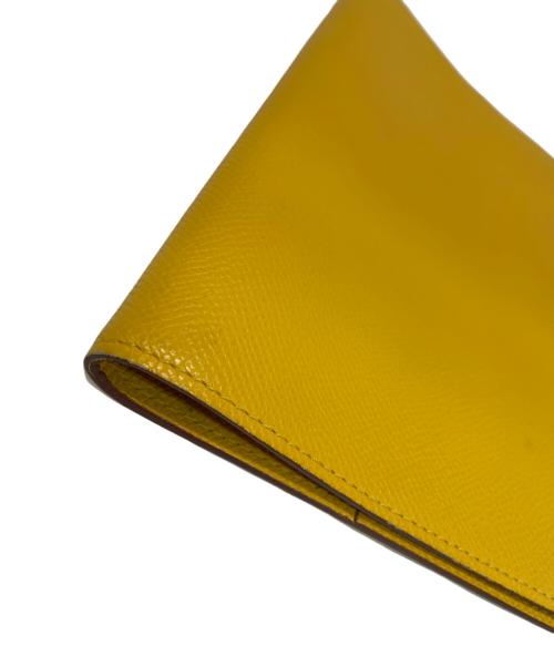 HERMES（エルメス）HERMES (エルメス) 手帳カバー イエローの古着・服飾アイテム