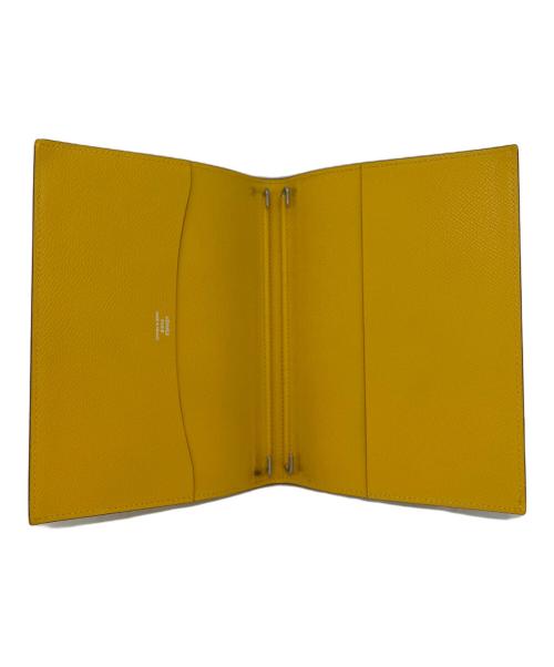 HERMES（エルメス）HERMES (エルメス) 手帳カバー イエローの古着・服飾アイテム