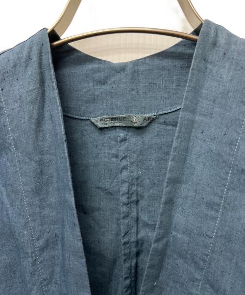 ARTS&SCIENCE（アーツアンドサイエンス）ARTS&SCIENCE (アーツアンドサイエンス) ロングカーディガン ネイビー サイズ:1の古着・服飾アイテム